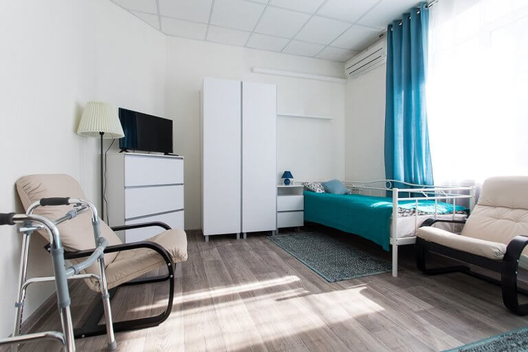 Interior,Room,Nursing,Home,,Furniture,For,People,With,Disabilities